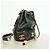 Borsa a tracolla Chanel Triple Coco in pelle caviar Nero - vista 2