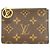 Louis Vuitton Monogram Portefeuille Lisa Wallet Braun