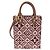 Borsa a mano Louis Vuitton SINCE1854 Petite Sac Plat Bordò