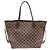 Borsa Louis Vuitton Damier Neverfull MM Damier ebene