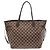 Borsa Louis Vuitton Damier Neverfull MM Damier ebene - vista 2