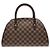 Bolsa de mão Louis Vuitton Damier Rivera MM Damier ebene