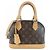 Bolsa Louis Vuitton Monogram Alma BB Marrom