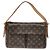 Louis Vuitton Monogram Viva Cite GM Schultertasche Braun
