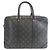 Borsa Louis Vuitton Monogram Eclipse Nero - vista 2