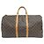 Borsa Boston Louis Vuitton Monogram Keepall 55cm Marrone