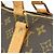 Borsa Boston Louis Vuitton Monogram Keepall 55cm Marrone - vista 7