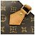 Bolso Louis Vuitton Monogram Sac Plat Castaño - vista 3