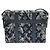 Borsa a tracolla Louis Vuitton Monogram Tapestry Trunk Blu - vista 2