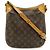 Borsa a tracolla Louis Vuitton Monogram Odeon PM Marrone Monogramma