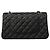 Borsa a tracolla Chanel Matelassé Nero - vista 7