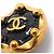 Orecchini a clip Chanel neri e oro Nero D'oro - vista 6