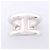 Ring Anel Hermès Osmos PM Prata - vista 2