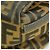 Borsa Fendi Zucca Canvas Marrone - vista 7