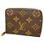 Monedero Zippy Monogram Louis Vuitton Castaño