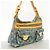Louis Vuitton Monogram Denim Baggy PM Schultertasche Blau - Ansicht 2