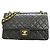 Borsa a tracolla Chanel Matelassé Nero