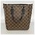 Borsa Louis Vuitton Damier Belmont BB Damier ebene - vista 10