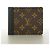 Cartera Bill Monogram Macassar Louis Vuitton Castaño Negro - vista 11