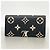 Sarah Louis Vuitton Monogram Empreinte Bicolor Long Wallet Black Beige - view 9
