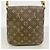 Borsa a tracolla Louis Vuitton Monogram Musette Salsa Marrone - vista 11