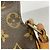 Borsa a tracolla Louis Vuitton Monogram Musette Salsa Marrone - vista 6