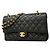 Borsa a tracolla Chanel Matelassé Nero