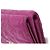 Cartera tri-fold Chanel 70614 de piel de cordero rosa - vista 3