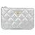 Chanel Timeless Classic Line AP4020 Handtasche Pouch Silber
