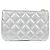 Chanel Timeless Classic Line AP4020 Handtasche Pouch Silber - Ansicht 2