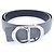 Cintura Standard Christian Dior Marrone Nero