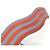Fendi Strap You 8AV077 S3D Argento Rosso Blu chiaro - vista 4