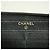 Cartera larga Chanel de piel de becerro granulada negra Negro - vista 4