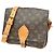 Louis Vuitton Cartouchiere Monogram Canvas MM Marrone