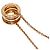 Bulgari Collar Bvlgari B-zero1 en oro rosa 18K - vista 2