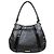Burberry Schultertasche aus Leder Schwarz