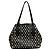 Borsa Tote Jimmy Choo Star Studded Sasha S Nero - vista 2