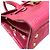 Sac à main en cuir Rosalie Jimmy Choo Rose - vue 7