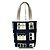 Borsa Tote Chanel Windows Line Nero Crudo