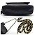 Timeless Borsa a tracolla con catena Chanel Matelassé in pelle d'agnello Marrone scuro - vista 4