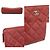 Pouch Chanel Matelassé in pelle di agnello Rosso - vista 4