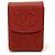 Chanel Red Grained Calfskin Cigarette Case