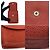 Chanel Red Grained Calfskin Cigarette Case - view 4