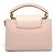Borsa Louis Vuitton Capucines BB in rosa e bianco - vista 2