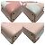 Borsa Louis Vuitton Capucines BB in rosa e bianco - vista 3