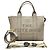 Saco Tote Marc Jacobs em couro Marrom Bege
