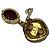 Orecchini a clip Chanel Mademoiselle D'oro - vista 4