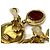 Orecchini a clip Chanel Mademoiselle D'oro - vista 8