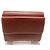 Cartera Chloé Daryl Tri-fold Castaño - vista 2