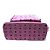 MCM Visetos Studded Backpack in Pink Leather - view 3